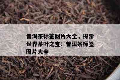 普洱茶标签图片大全，探索世界茶叶之宝：普洱茶标签图片大全