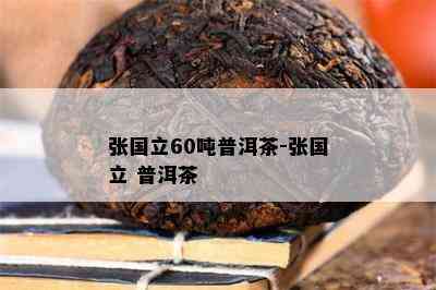 张国立60吨普洱茶-张国立 普洱茶