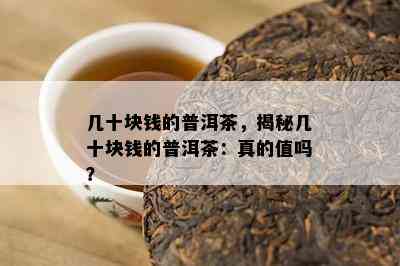 几十块钱的普洱茶，揭秘几十块钱的普洱茶：真的值吗？