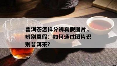 普洱茶怎样分辨真假图片，辨别真假：如何通过图片识别普洱茶？