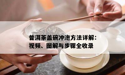 普洱茶盖碗冲泡方法详解：视频、图解与步骤全收录