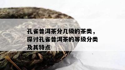 孔雀普洱茶分几级的茶类，探讨孔雀普洱茶的等级分类及其特点