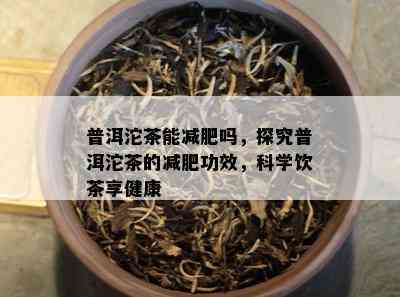 普洱沱茶能减肥吗，探究普洱沱茶的减肥功效，科学饮茶享健康