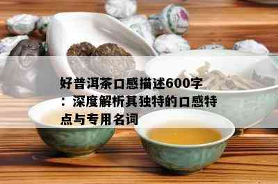 好普洱茶口感描述600字：深度解析其独特的口感特点与专用名词