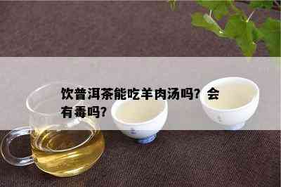 饮普洱茶能吃羊肉汤吗？会有吗？