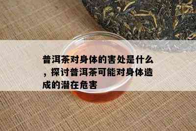 普洱茶对身体的害处是什么，探讨普洱茶可能对身体造成的潜在危害