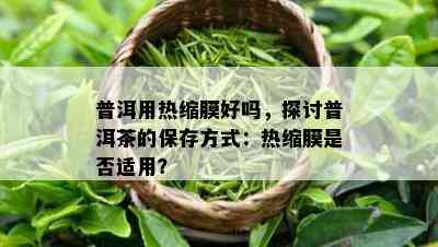 普洱用热缩膜好吗，探讨普洱茶的保存方式：热缩膜是否适用？