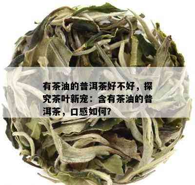 有茶油的普洱茶好不好，探究茶叶新宠：含有茶油的普洱茶，口感如何？