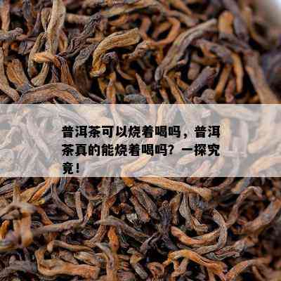 普洱茶可以烧着喝吗，普洱茶真的能烧着喝吗？一探究竟！