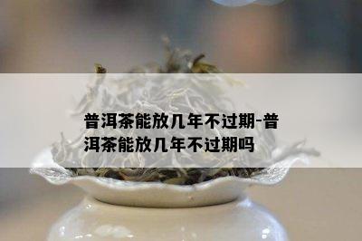 普洱茶能放几年不过期-普洱茶能放几年不过期吗