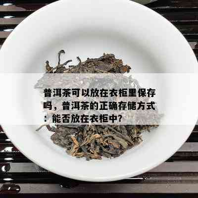 普洱茶可以放在衣柜里保存吗，普洱茶的正确存储方式：能否放在衣柜中？