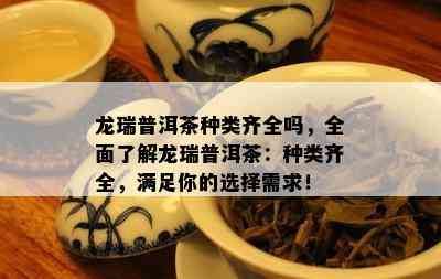 龙瑞普洱茶种类齐全吗，全面了解龙瑞普洱茶：种类齐全，满足你的选择需求！