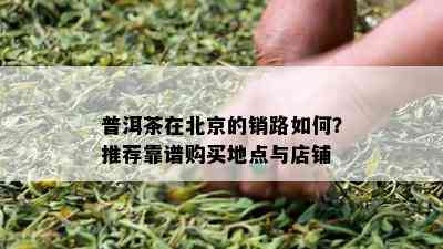 普洱茶在北京的销路如何？推荐靠谱购买地点与店铺