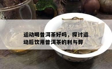 运动喝普洱茶好吗，探讨运动后饮用普洱茶的利与弊