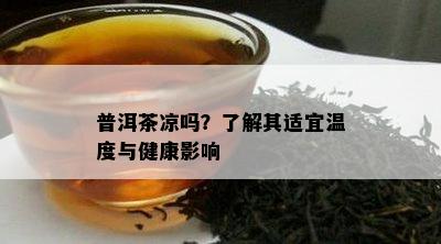 普洱茶凉吗？了解其适宜温度与健康影响