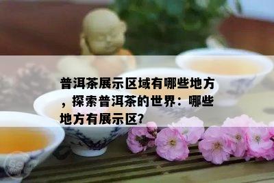 普洱茶展示区域有哪些地方，探索普洱茶的世界：哪些地方有展示区？