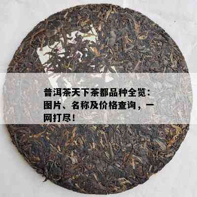 普洱茶天下茶都品种全览：图片、名称及价格查询，一网打尽！