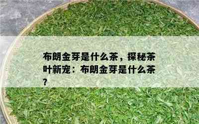 布朗金芽是什么茶，探秘茶叶新宠：布朗金芽是什么茶？