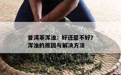 普洱茶浑浊：好还是不好？浑浊的原因与解决方法