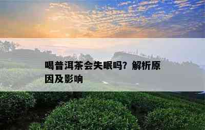 喝普洱茶会失眠吗？解析原因及影响