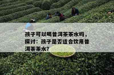 孩子可以喝普洱茶茶水吗，探讨：孩子是否适合饮用普洱茶茶水？