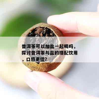 普洱茶可以加盐一起喝吗，探讨普洱茶与盐的搭配饮用，口感更佳？