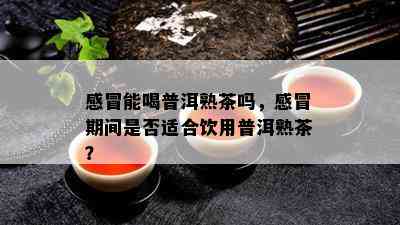 感冒能喝普洱熟茶吗，感冒期间是否适合饮用普洱熟茶？