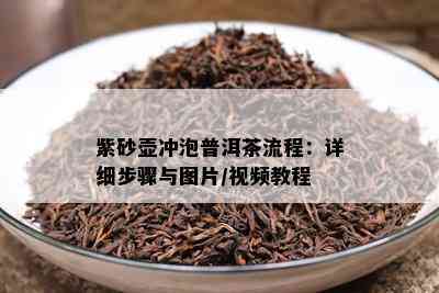 紫砂壶冲泡普洱茶流程：详细步骤与图片/视频教程