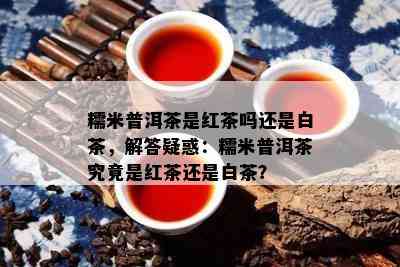 糯米普洱茶是红茶吗还是白茶，解答疑惑：糯米普洱茶究竟是红茶还是白茶？