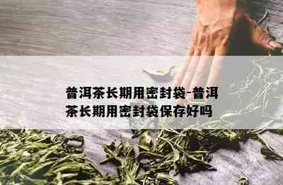 普洱茶长期用密封袋-普洱茶长期用密封袋保存好吗