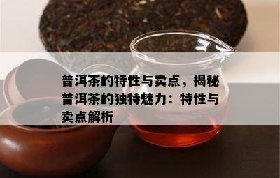 普洱茶的特性与卖点，揭秘普洱茶的独特魅力：特性与卖点解析