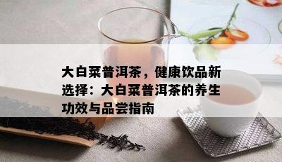 大白菜普洱茶，健康饮品新选择：大白菜普洱茶的养生功效与品尝指南