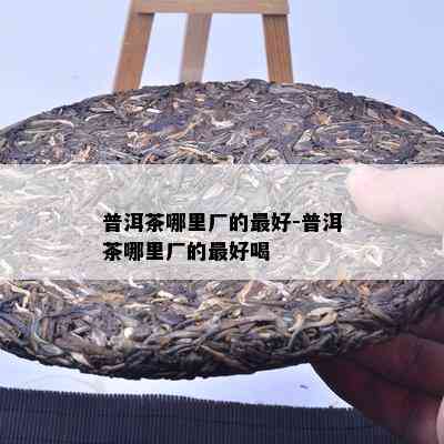 普洱茶哪里厂的更好-普洱茶哪里厂的更好喝