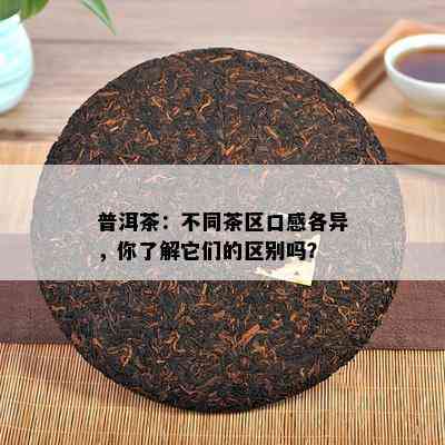 普洱茶：不同茶区口感各异，你了解它们的区别吗？