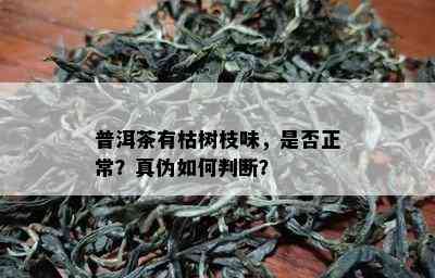 普洱茶有枯树枝味，是否正常？真伪如何判断？