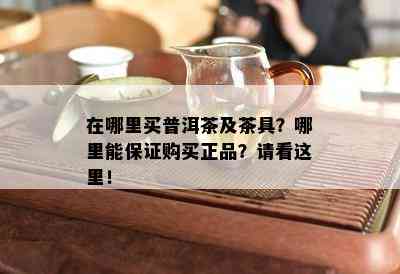 在哪里买普洱茶及茶具？哪里能保证购买正品？请看这里！