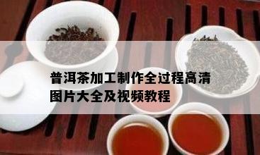 普洱茶加工制作全过程高清图片大全及视频教程