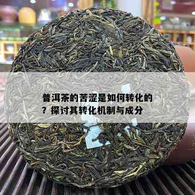 普洱茶的苦涩是如何转化的？探讨其转化机制与成分