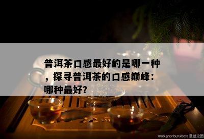 普洱茶口感更好的是哪一种，探寻普洱茶的口感巅峰：哪种更好？