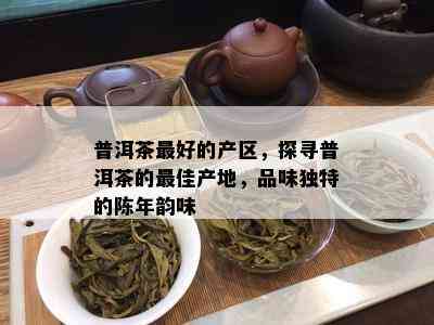 普洱茶更好的产区，探寻普洱茶的更佳产地，品味独特的陈年韵味