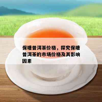 保塘普洱茶价格，探究保塘普洱茶的市场价格及其影响因素