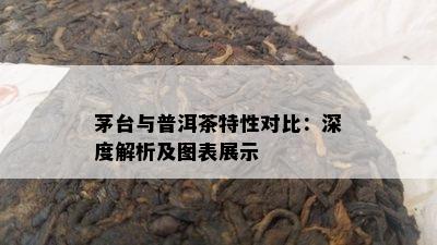 茅台与普洱茶特性对比：深度解析及图表展示