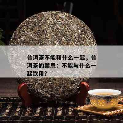 普洱茶不能和什么一起，普洱茶的禁忌：不能与什么一起饮用？