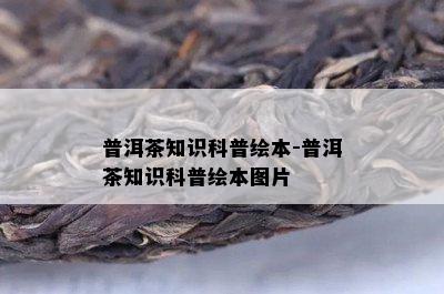 普洱茶知识科普绘本-普洱茶知识科普绘本图片