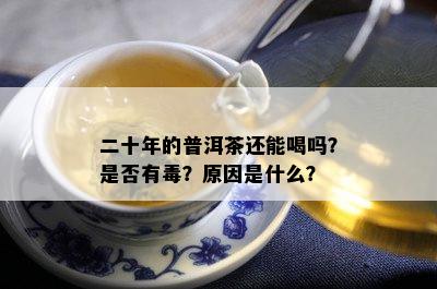 二十年的普洱茶还能喝吗？是否有？原因是什么？