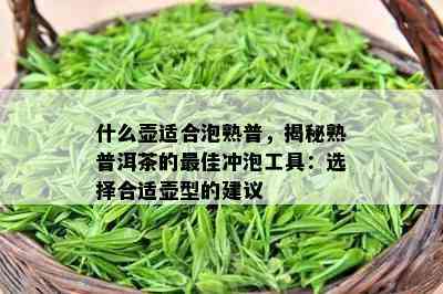 什么壶适合泡熟普，揭秘熟普洱茶的更佳冲泡工具：选择合适壶型的建议