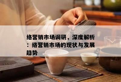 络营销市场调研，深度解析：络营销市场的现状与发展趋势