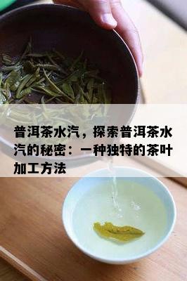 普洱茶水汽，探索普洱茶水汽的秘密：一种独特的茶叶加工方法