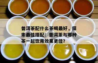 普洱茶配什么茶喝更好，探索更佳搭配：普洱茶与哪种茶一起饮用效果更佳？