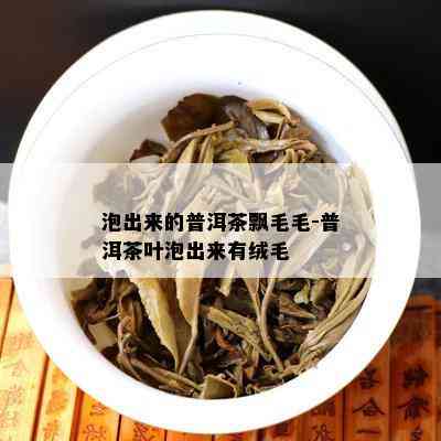 泡出来的普洱茶飘毛毛-普洱茶叶泡出来有绒毛